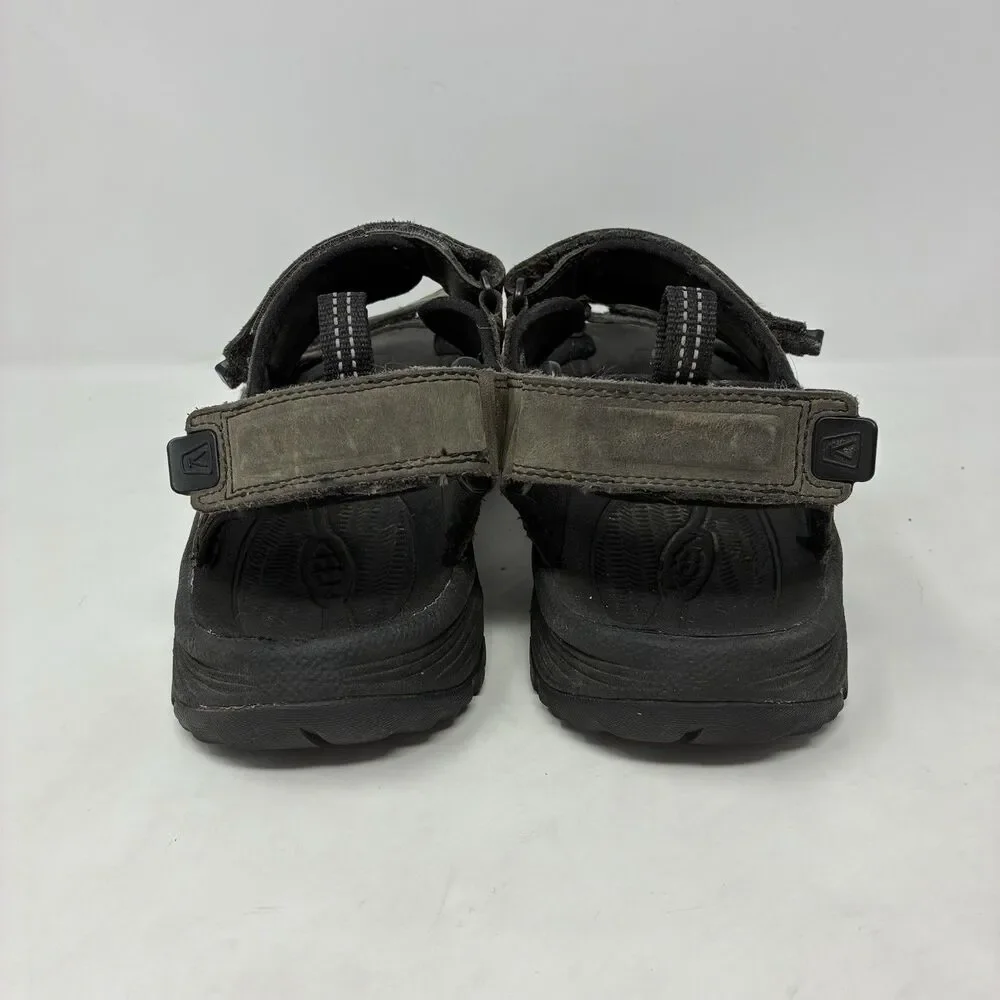 Keen Targhee III Open Toe Sandals Mens Size 11 Shoes Gray Waterproof Leather